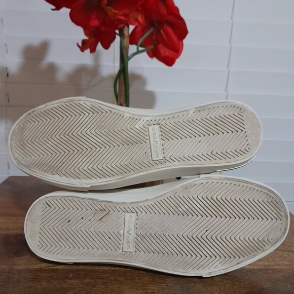 Seavees Derek Lam Midi Sneaker Suede Slip On Sneakers Camel Brown Women sz 7 - Picture 5 of 9